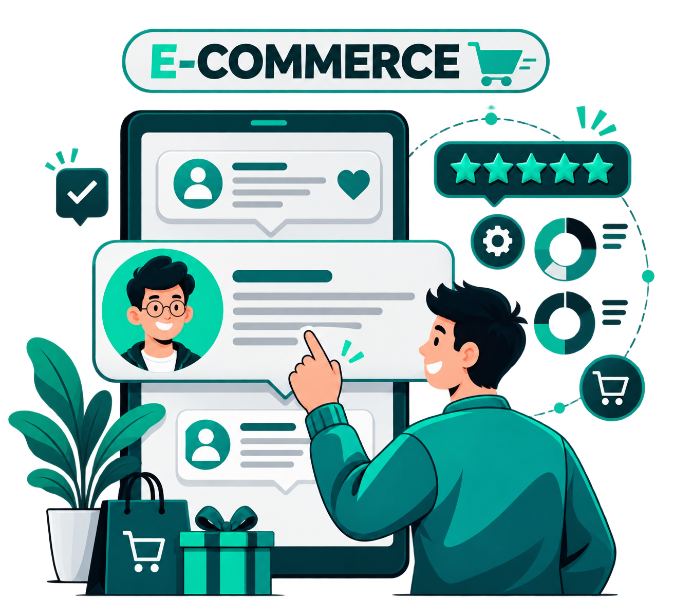 e commerce software development company m2india